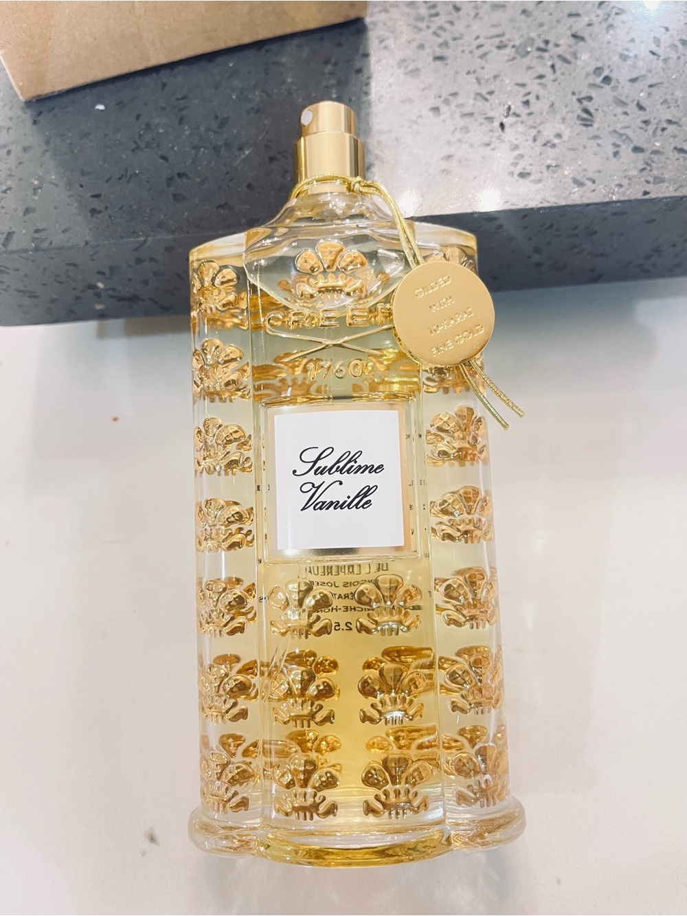 Creed Sublime Vanille Tester 2.5 oz 75ml New No Cap No Box Authentic